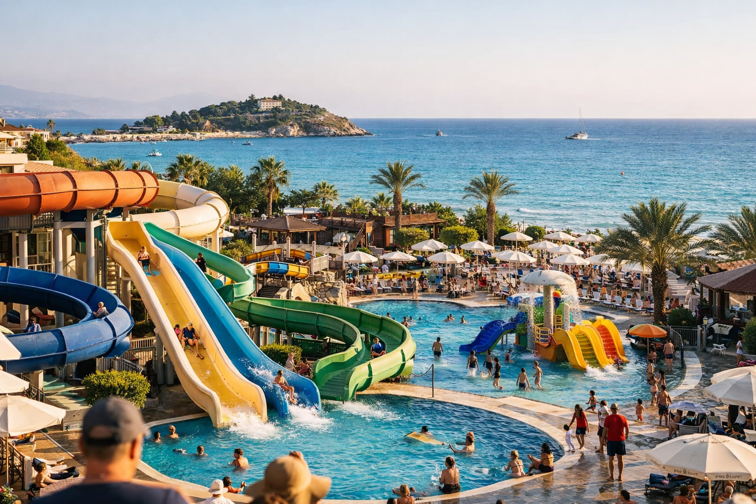 Care sunt avantajele unui hotel cu tobogane de apă în Kușadası pentru vacanța în familie