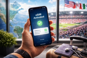 Ce este un eSIM și cum funcționează pentru călătorii la Cupa Mondială 2026?