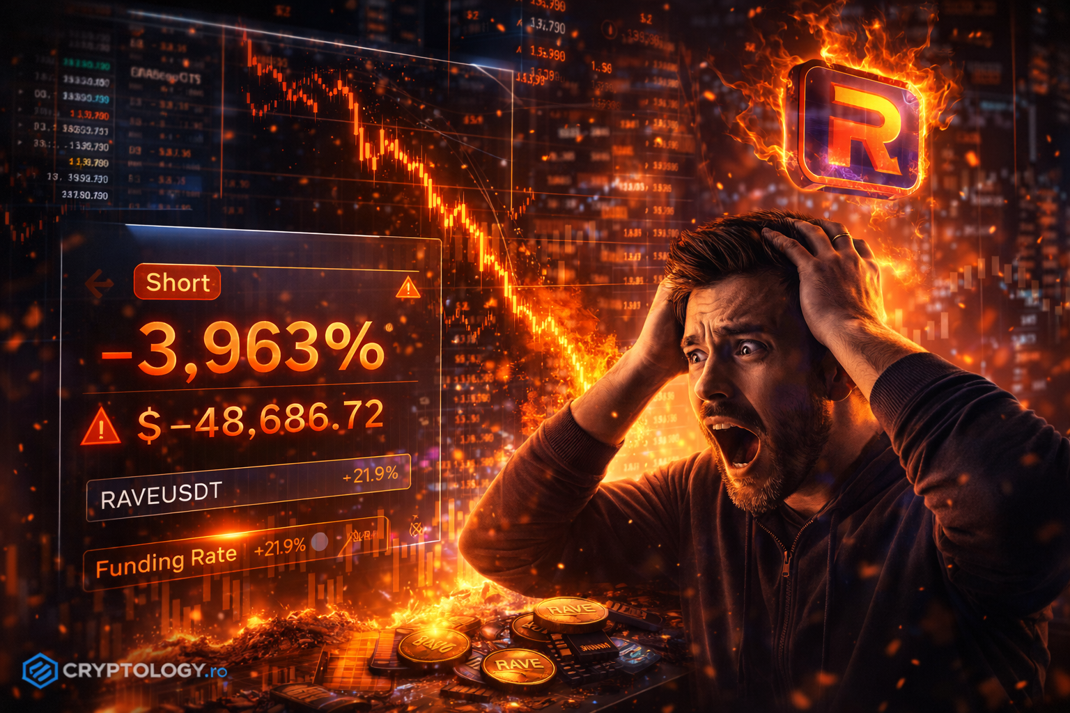 Cum a pierdut un trader 3.963% pe Bybit după ce a shortat corect RAVE