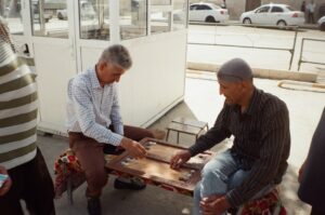 Photo concentrated men