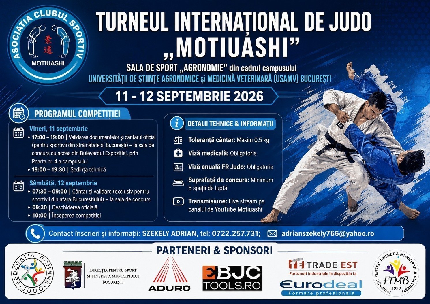 Aproximativ 800 de tineri judoka din patru tari la turneul i — Gornistul