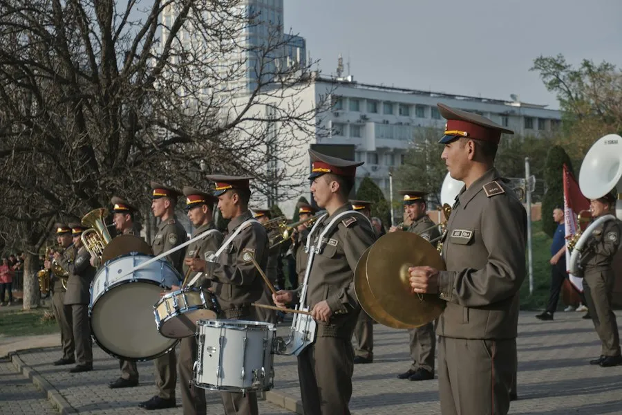 Photo military band music